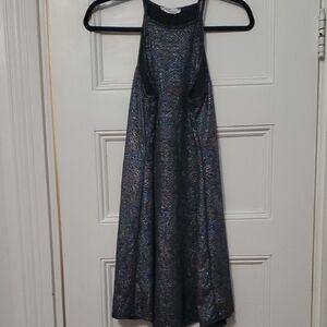 Elegant Iridescent Mini Dress